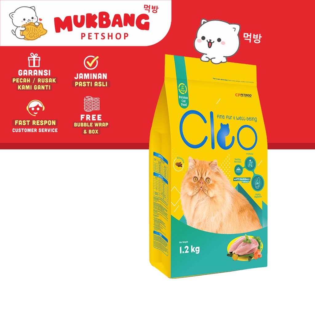 Cleo Makanan Kucing Adult Kitten Dry Food Repack 500Gr Cleo Kitten Adult Dryfood Makanan Kucing