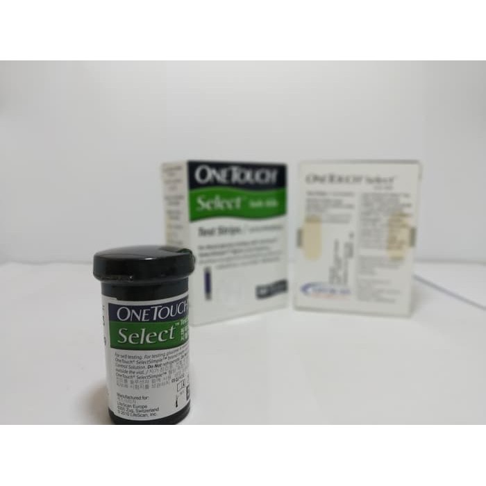 OneTouch Select   Strip Refill OneTouch Select 1 tube isi 25