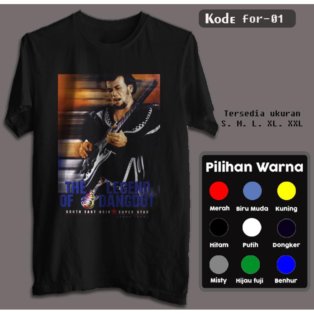 Unik Kaos Rhoma Irama Fans Rhoma Irama Forsa Berkualitas