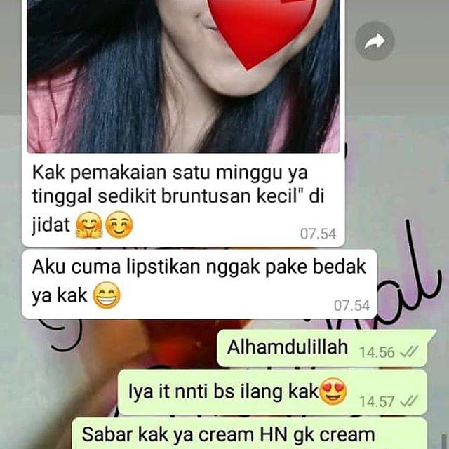 Testimoni cream hn