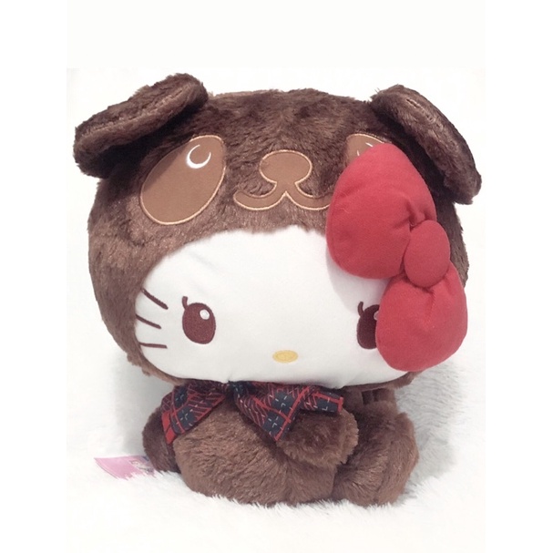 Boneka Hello Kitty Panda Cokelat Original / Boneka Hello Kitty Panda / Boneka HK Panda Original