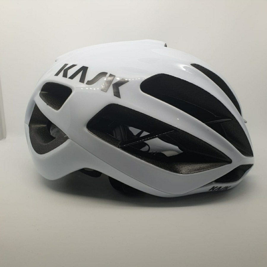 HELM SEPEDA HELMET ORIGINAL KASK PROTONE WHITE SIZE M