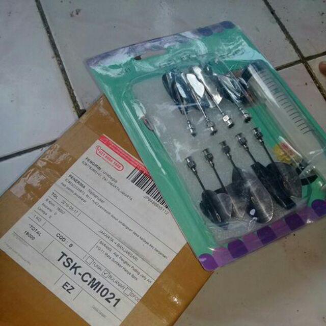 Alat Penghias Puding Jelly Art Tipe B - E Mata Suntikan Hanya 10 Pcs