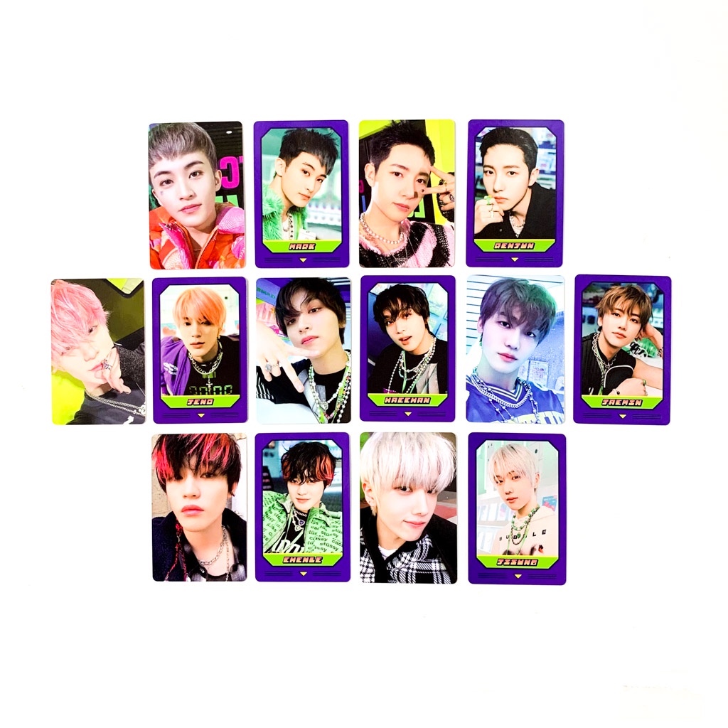 [sharing] NCT DREAM GLITCH ARCADE CENTER POP-UP STORE - Matching Card Game Set