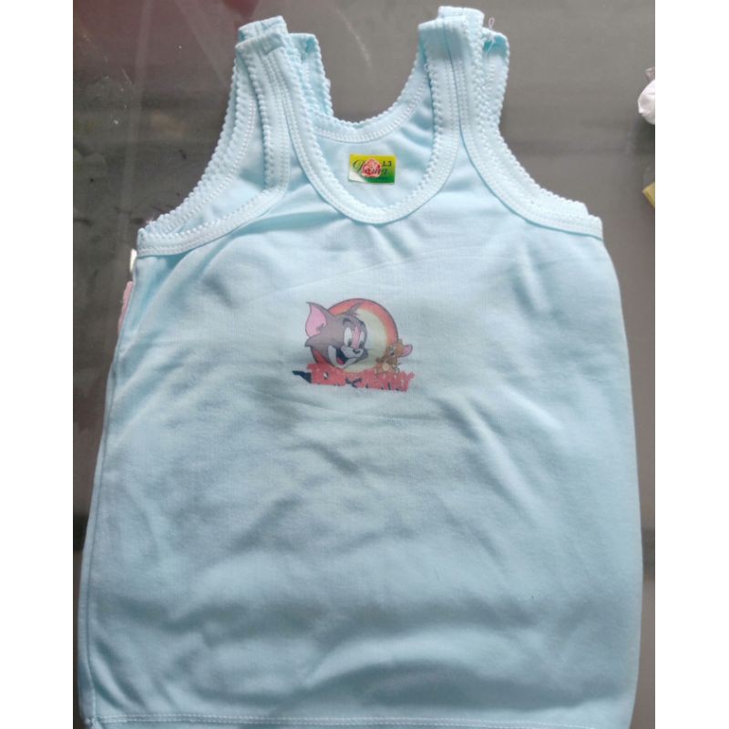 12 PCS/BEEE_91/Singlet Anak2/Kaos Dalam Lusinan