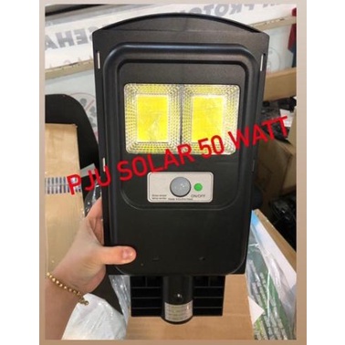 PJU SOLAR LAMPU JALAN TENAGA SURYA LED 50 WATT SOLAR 50 W COB Panel