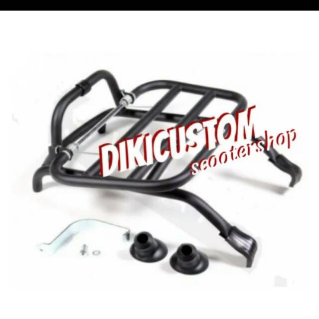 Aksesoris vespa lx,s/front rack