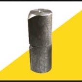 ENGSEL BUBUT PAGAR BESI 18MM  HARGA 1 PCS / ENGSEL BULAT / ENGSEL PINTU BESI/ENGSEL PAGAR BESI ENGSE