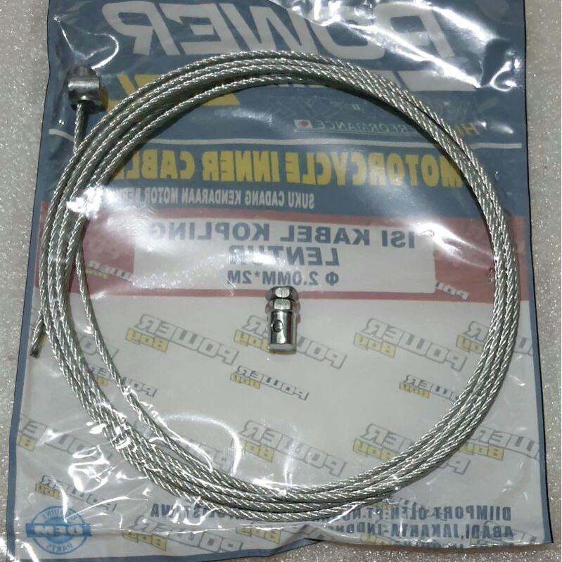 ISI TALI DALAM KABEL KOPLING + NEPEL JEPIT  SUZUKI SATRIA FU 150 KARBU/FI / GSX-150 R/S BANDIT DLL /