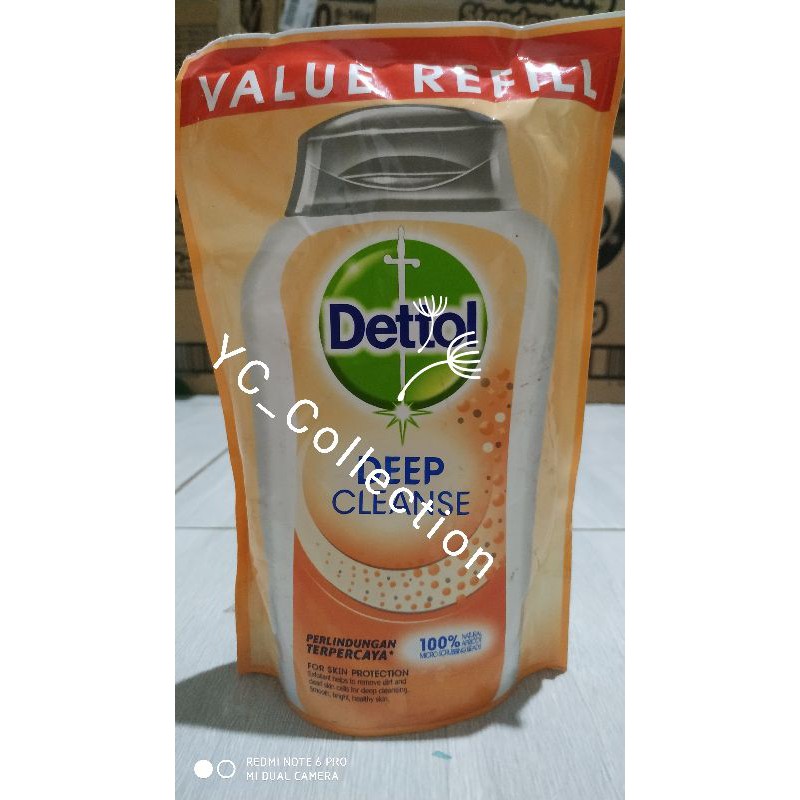 Dettol sabun mandi kemasan refill 410ml detol body wash 400 ml Cool