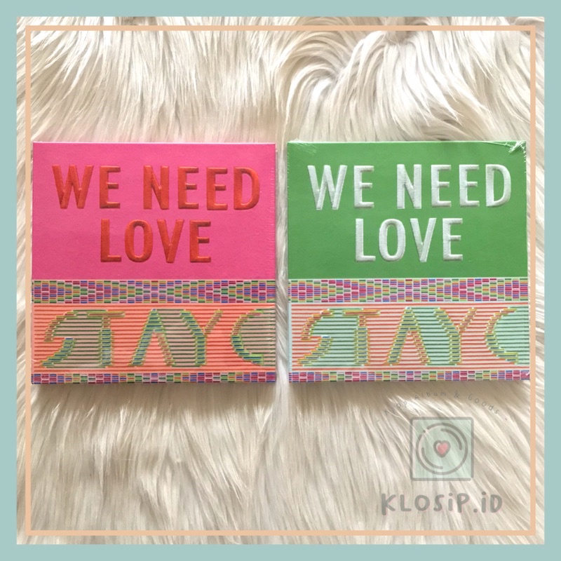 [READY STOCK] STAYC - WE NEED LOVE