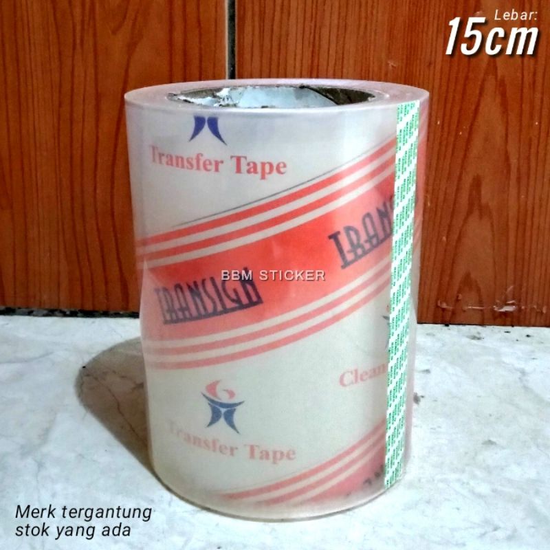 

Masking tape stiker cutting lebar 15cm