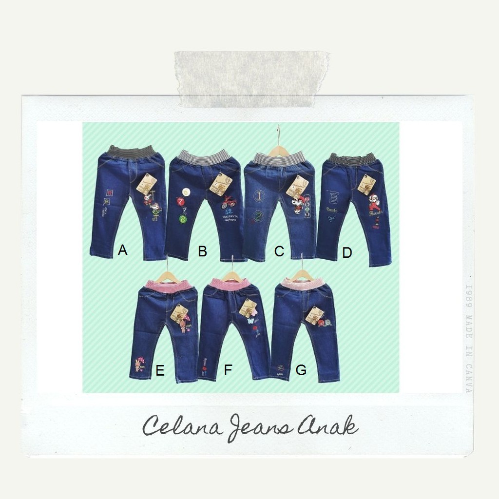BUNDL10 Little Kiddoss Celana anak laki laki overal dan suspender 1-7thn import
