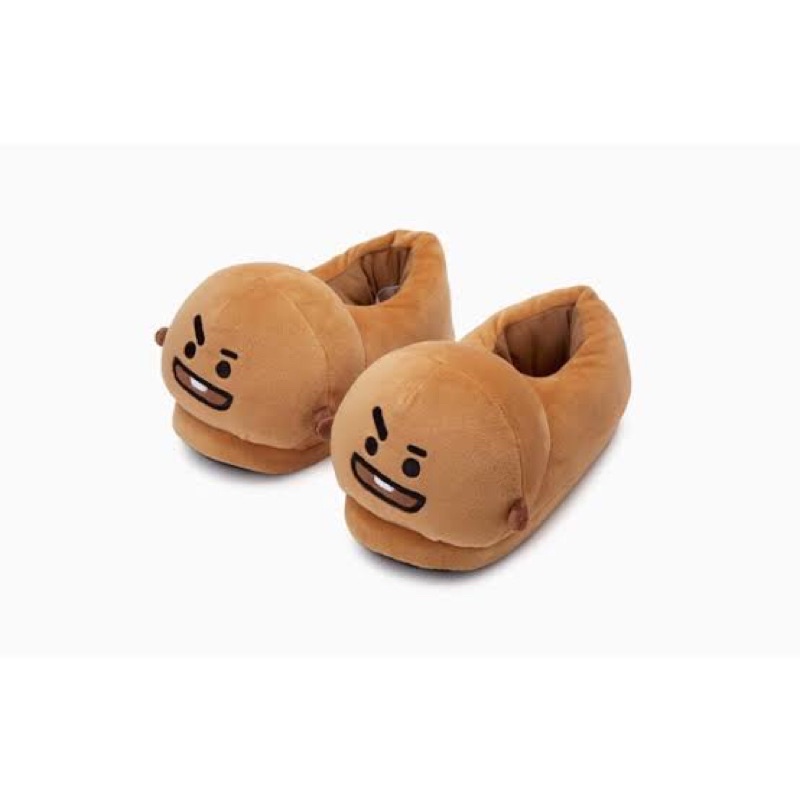 READY STOCK OFFICIAL BT21 DOLL SLIPPERS SHOOKY