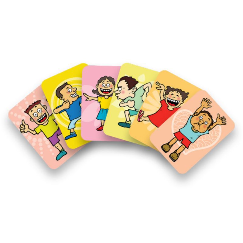 CREATIVE EXPRESSION Card Game Kartu Flash Bermain Permainan Mainan Anak Edukatif edukasi