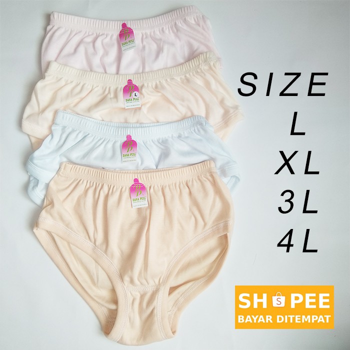 6 pcs FREYA |  Celana Dalam Wanita CD Underwear Katun ART FREYA WK 6 PCS