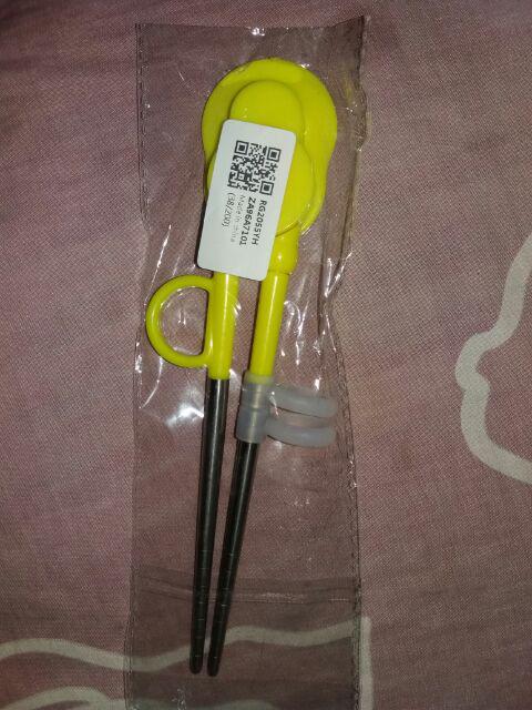 Sumpit Desain Kartun Bahan Stainless Steel Untuk Latihan Anak Balita