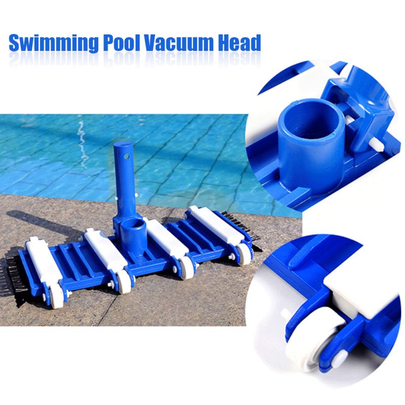 Alat Pembersih Kolam / Vacuum head kolam renang / Kepala Vacum Kolam Renang 8 Roda