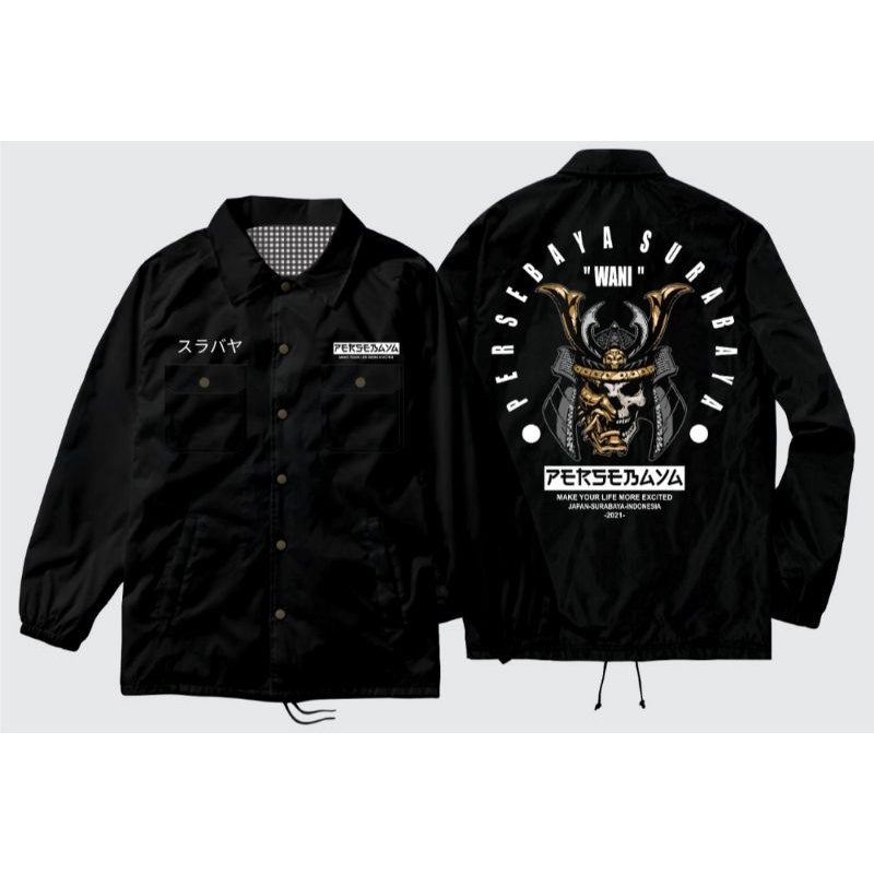 JAKET COACH PERSEBAYA (premium)