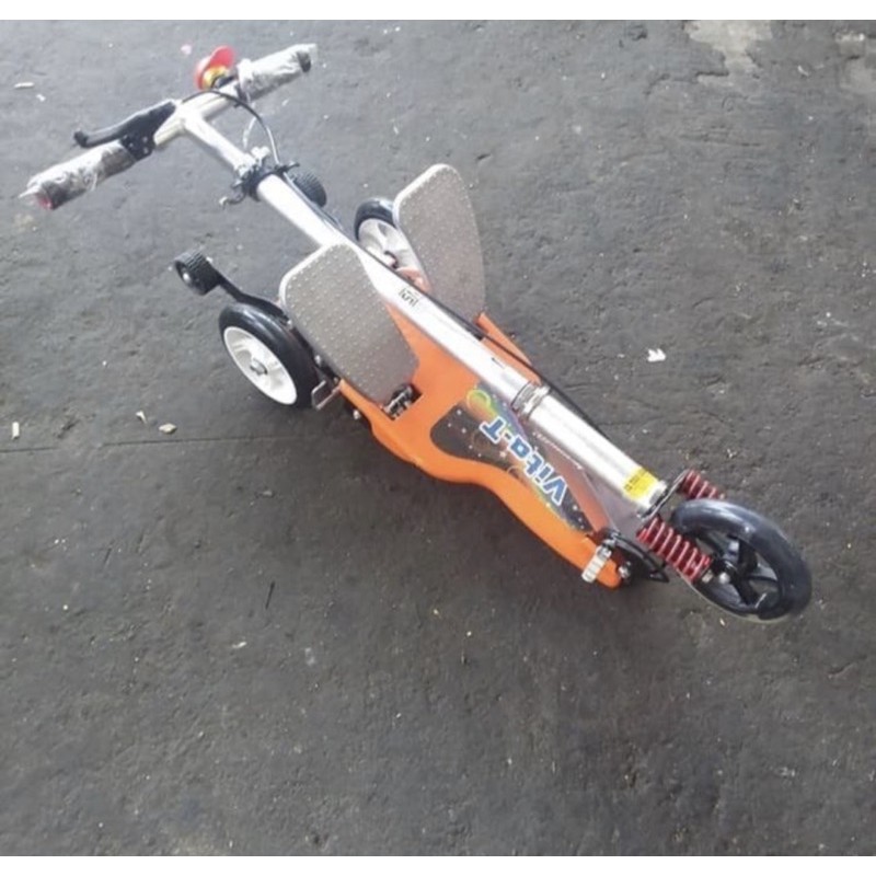 Sekuter Anak Injak Vita Skuter Otoped Genjot Scooter Injak Vita