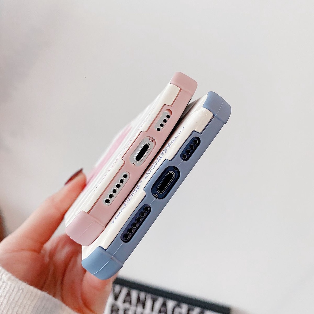 Casing Bear Kasus Iphone 13 12 12promax 7 8 Plus SE X XS XR XSMAX 11 Pro Pasangan Silikon Anti Jatuh Tahan guncangan