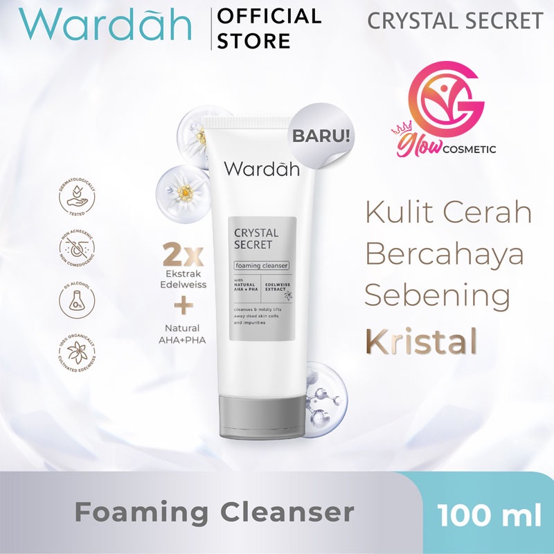 WARDAH CRYSTAL SECRET FOAMING CLEANSER 100 ML