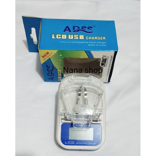 Destop charger baterai hp Lampu Layar LED