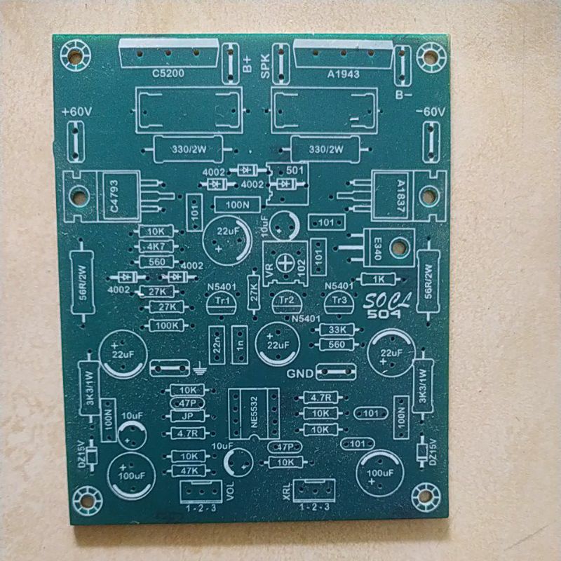PCB SOCL 504 Inbal