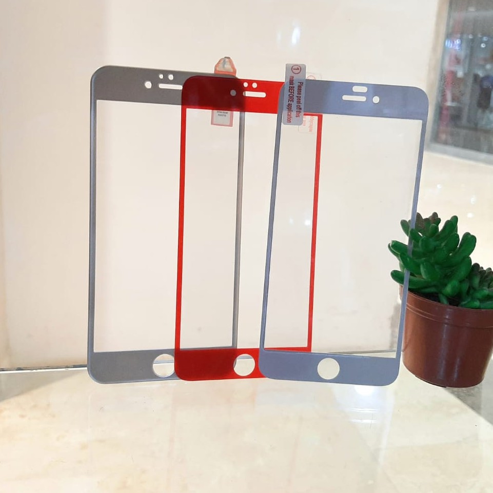 Anti Gores Depan Iphone 6s+/6+ Glass Full variatif pelindung layar sensitif