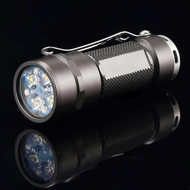 Jetbeam Rrt03 Raptor Flashlight Senter Tactical Led 1400 Lumens 219C Siyanasaras