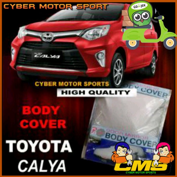 Body Cover Toyota CALYA. Sarung Mobil Calya. Selimut Mobil Toyota