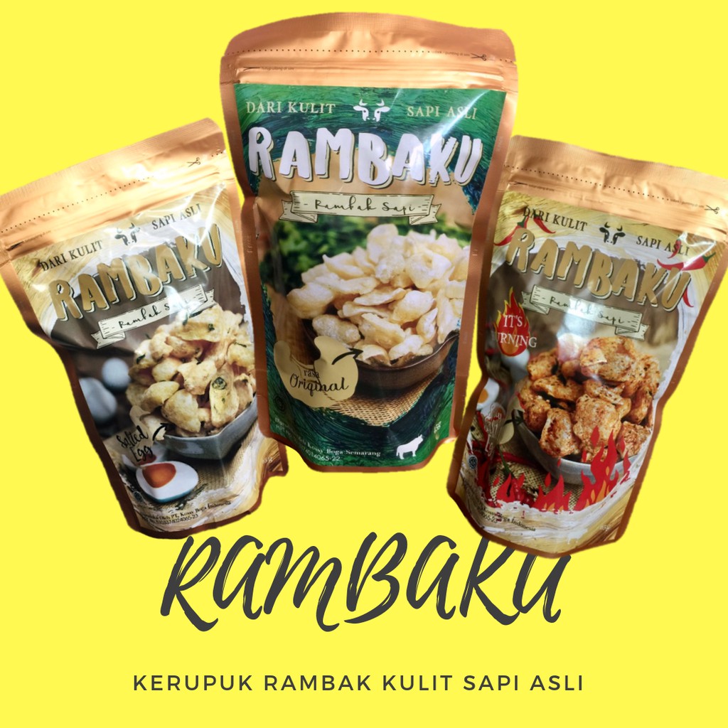 Image result for KERUPUK RAMBAK