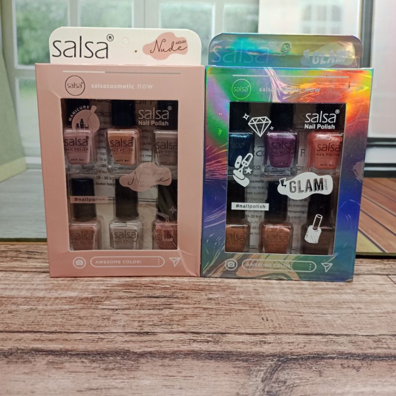 Salsa Nail Polish-Kutek Salsa cosmetik Now