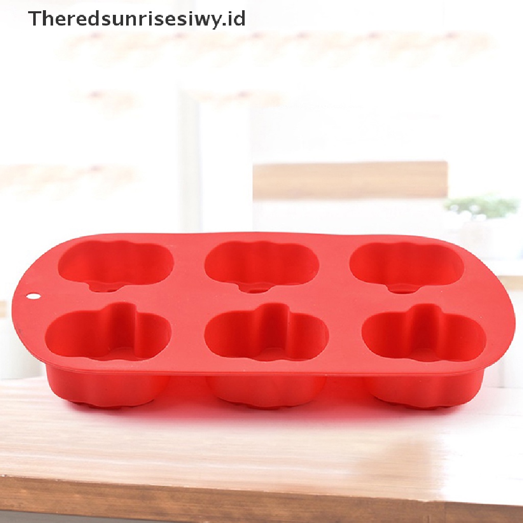 # Alat Rumah Tangga # Cetakan Kue Bentuk Labu Halloween Bahan Silikon Untuk Dekorasi