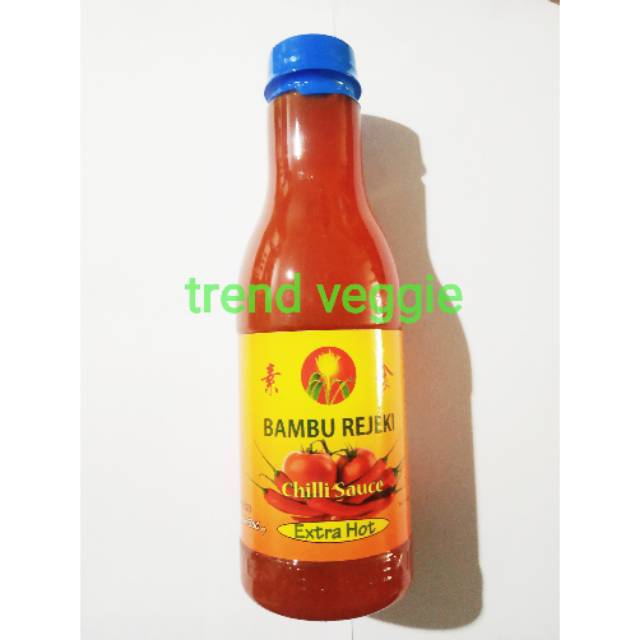 

Sambel Sause Bambu Rejeki Vegan Vegetarian Hot Chili