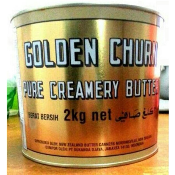 

(BISA COD) BUTTER GOLDEN CHURN 2Kg CARTONAN TERUJI Kode 1191