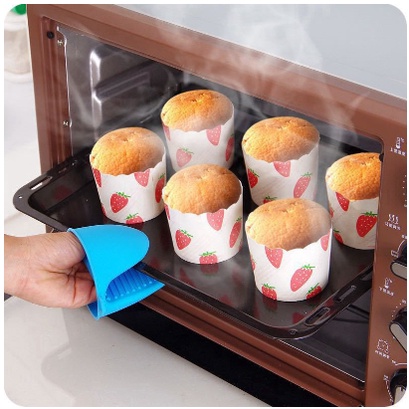 [ ABJ ] Sarung Jari Oven Anti Panas Clip Pelindung Tangan Dapur Import Murah