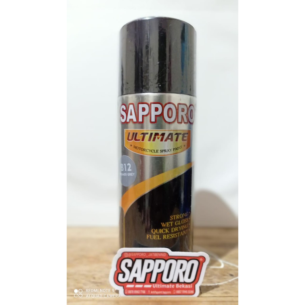 sapporo Ultimate B12 Primer Grey