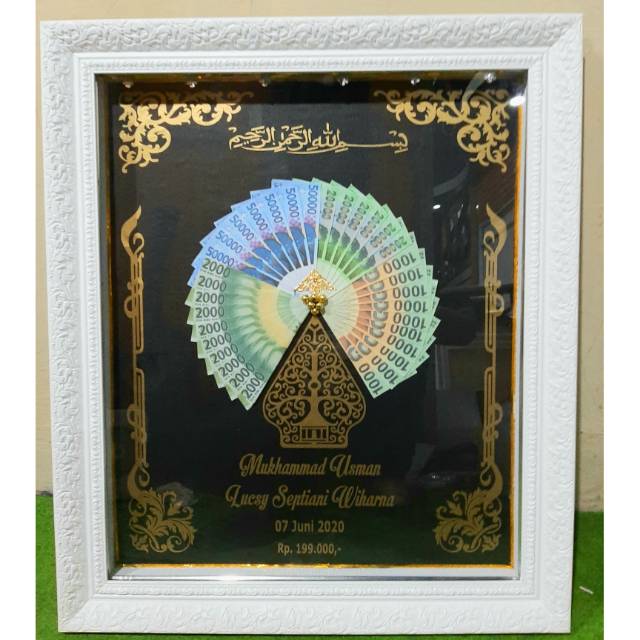 Mahar maskawin cutting wayang, mahar uang cutting wayang , mahar pernikahan cutting wayang