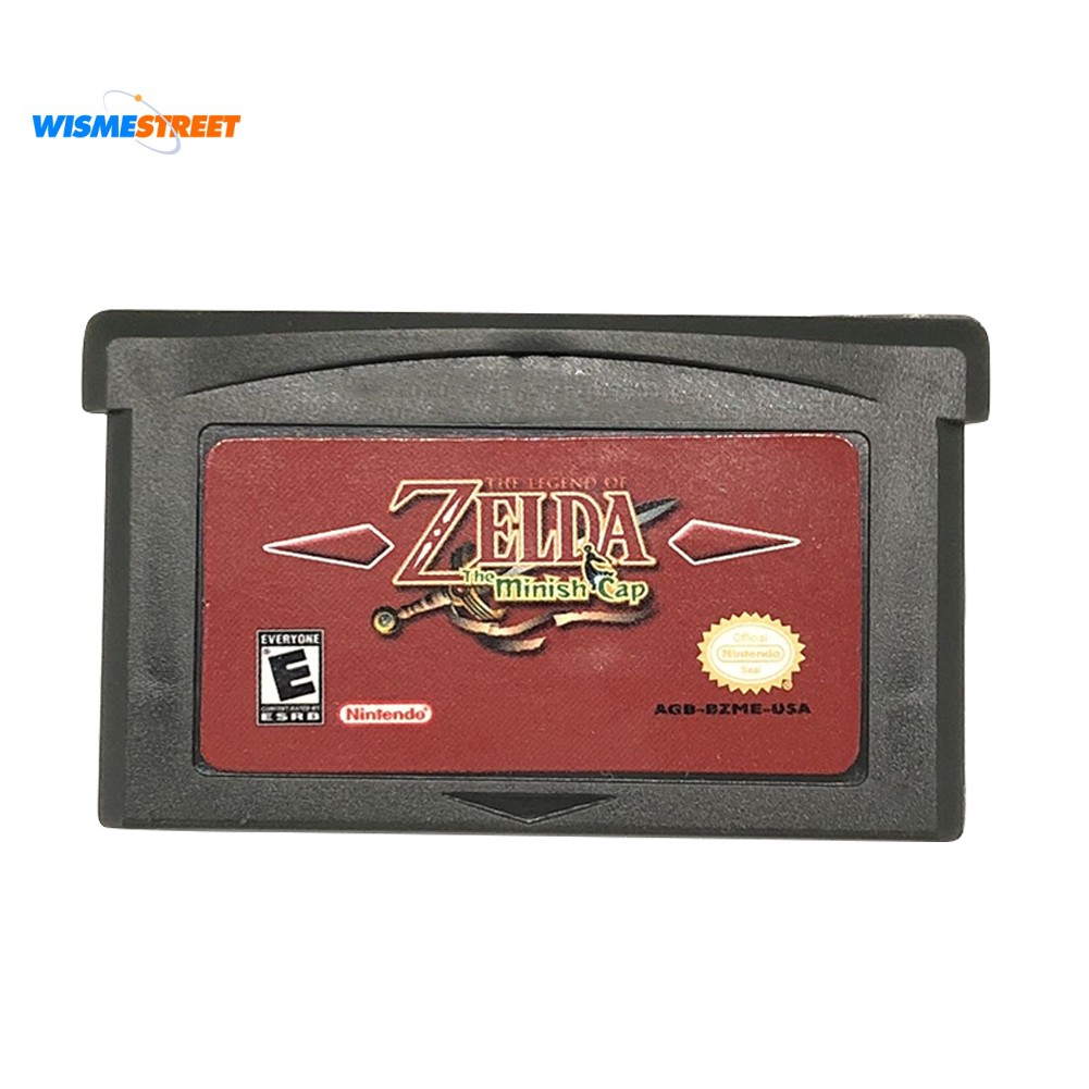 Cartridge Game Legend of Zelda minish 