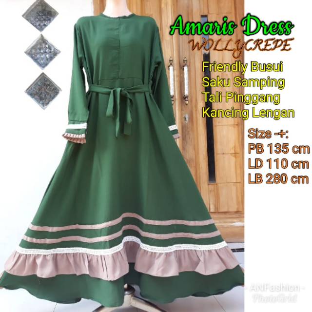 Amaris dress wollycrep