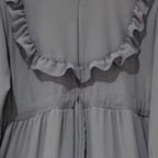 MARIA COLLECTION RD Dress - Gamis Muslim Wanita Remaja Dewasa Busui Style syari Bahan Jersey Lemonskin All Size-silver