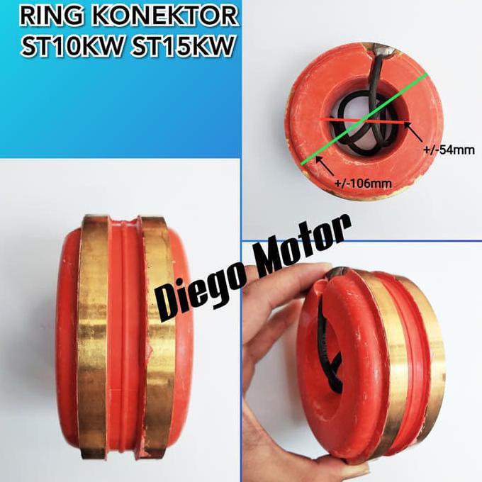 Ring Konektor Slip Ring Genset Dinamo Listrik Tipe St10Kw St15Kw Ddieg33 Ori