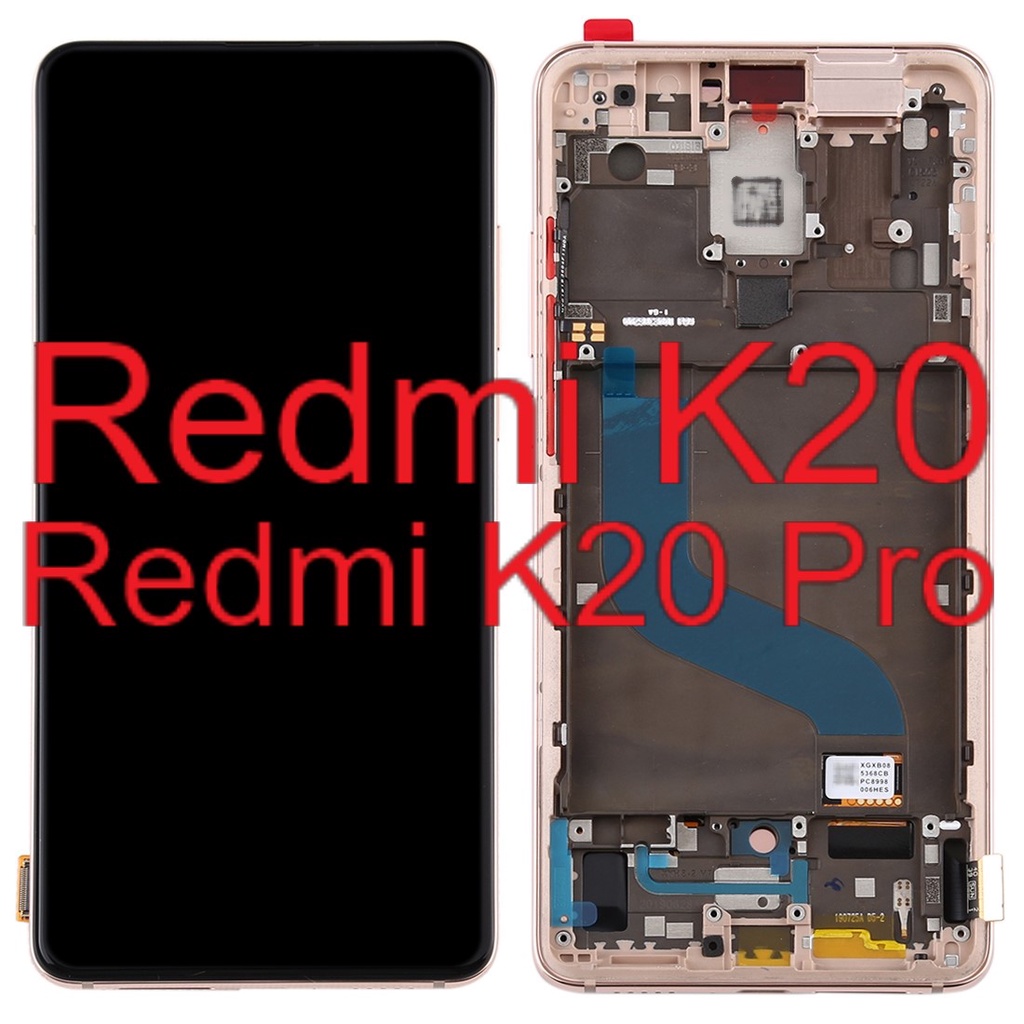 OLED LCD plus TouchScreen plus Frame - Xiaomi Redmi K20 - Redmi K20 Pro