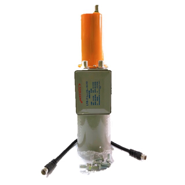 LNB Matrix Parabola C/KU Band Combo untuk 1 Receiver
