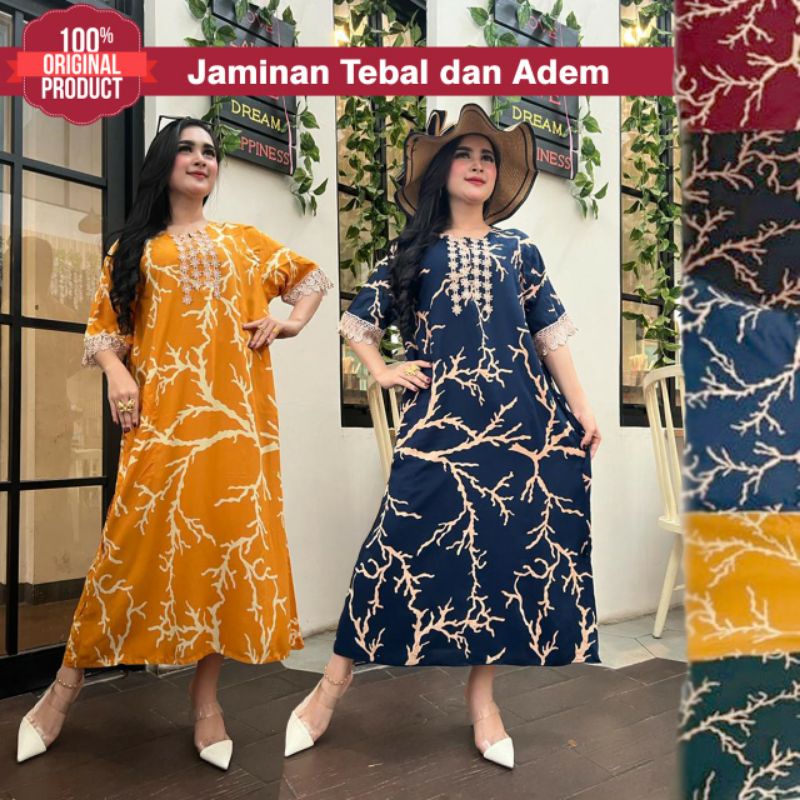Daster renda akar / Daster renda terbaru / Daster renda kekinian / Daster renda murah / Daster renda