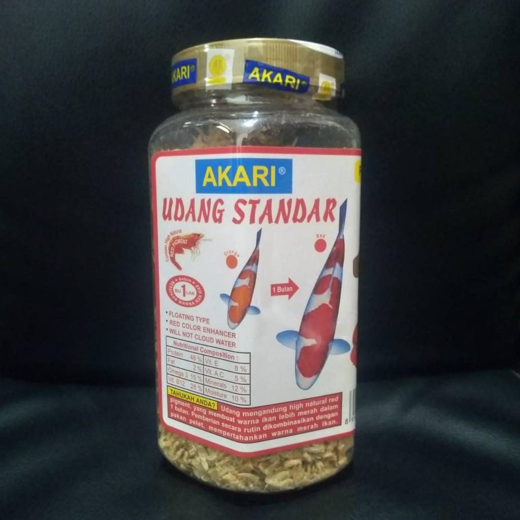 AKARI UDANG STANDAR 130 GRAM FLOATING TYPE ASTAXANTHIN