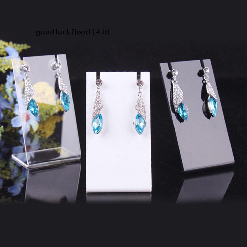 1pc Rak Stand Holder Display Perhiasan Anting Kalung Liontin