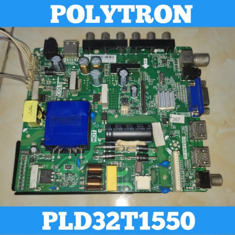 Mainboard TV LED POLYTRON PLD 32T1550 Mainboard TV POLYTRON PLD 32T1550 Mainboard POLYTRON PLD 32T15