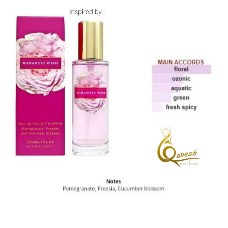 Parfum victoria secret romantic wish parfum romantic wish parfum roman wish minyak wangi victoria se